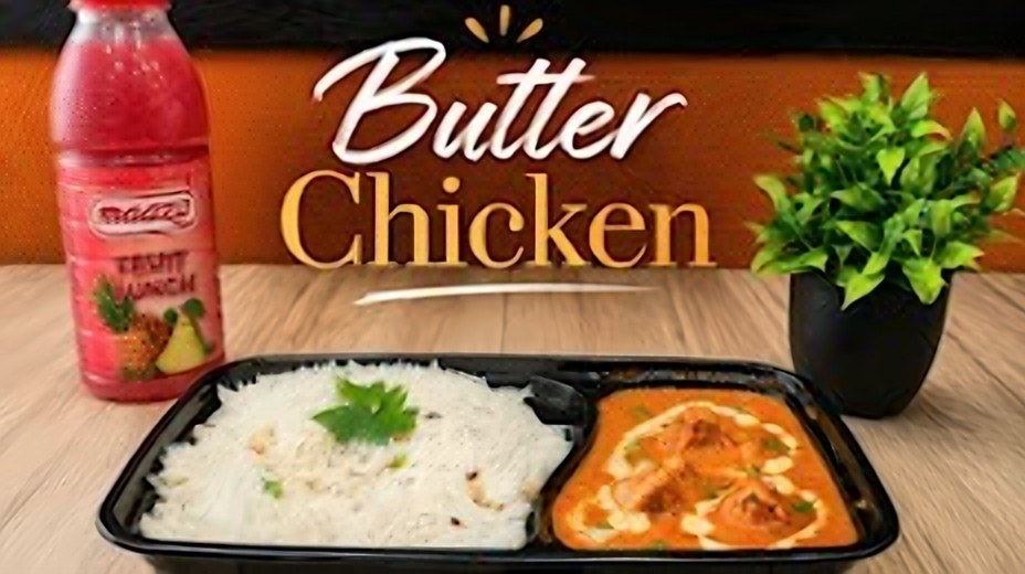 Butter chicken et riz basmati DeliSpice